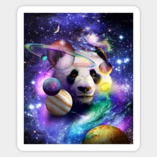 Panda Of The Cosmos Sticker